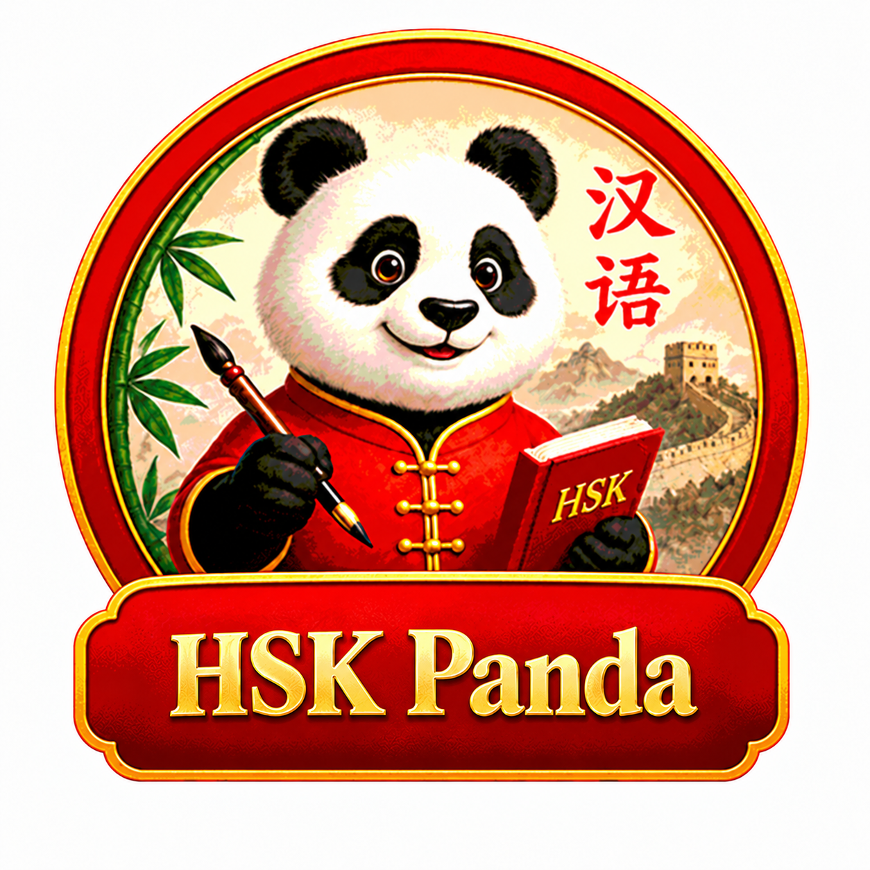 Emblema original do HSK Panda